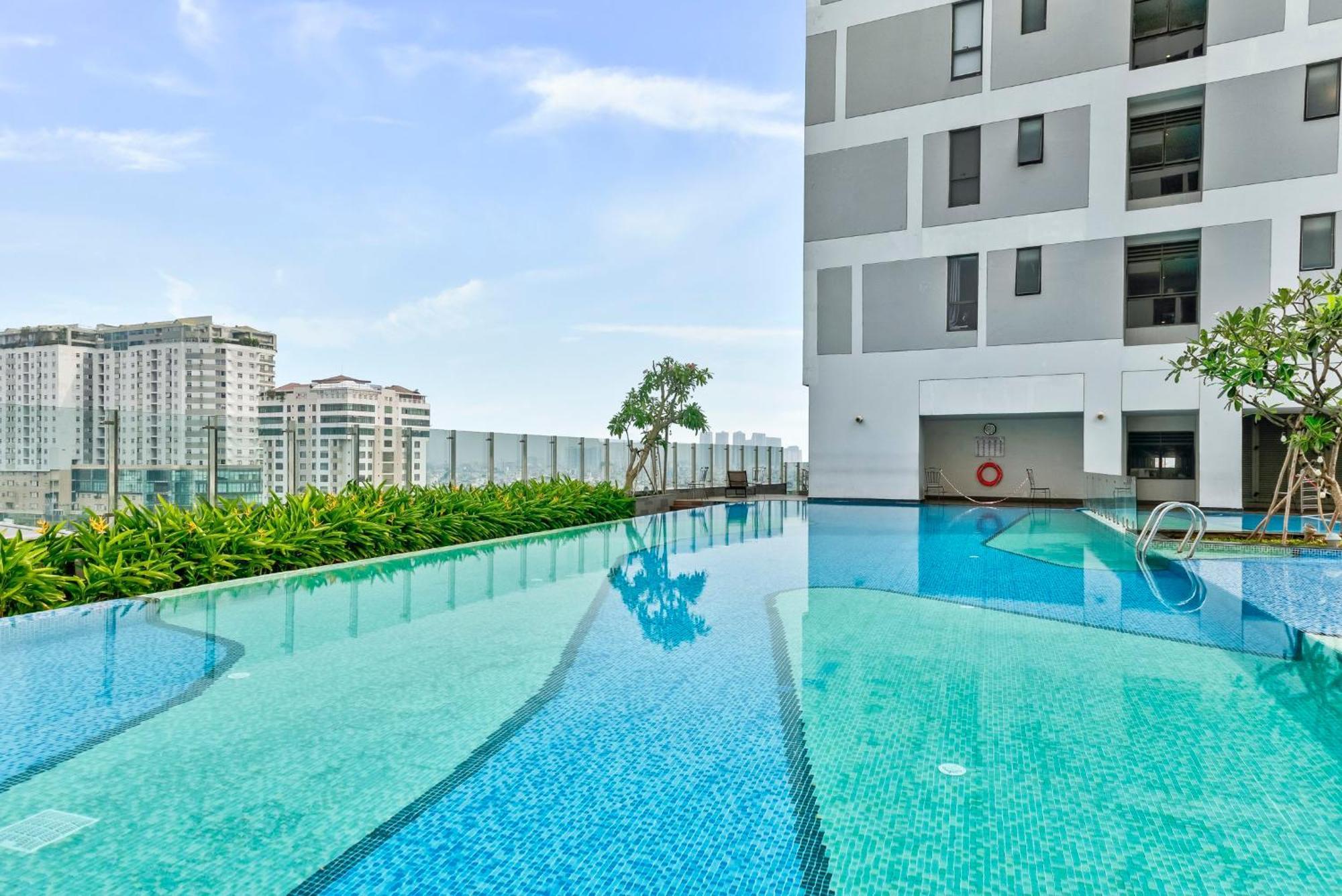 Saigon Apartments - Free City Walk Experience, Amazing Infinity Pool & Free 4G Sim Card For 3 Nights Hô Chi Minh-Ville Extérieur photo