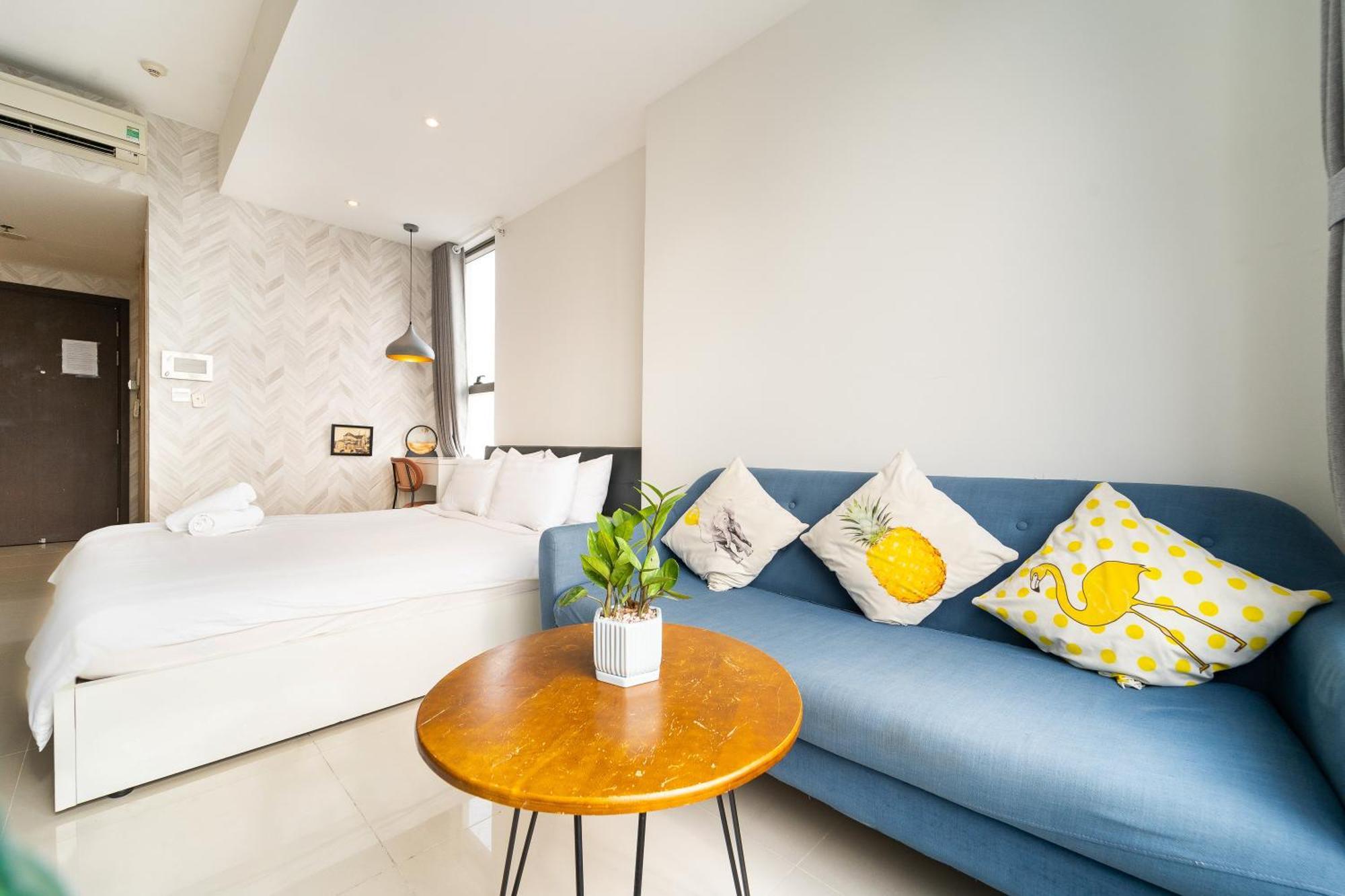 Saigon Apartments - Free City Walk Experience, Amazing Infinity Pool & Free 4G Sim Card For 3 Nights Hô Chi Minh-Ville Extérieur photo