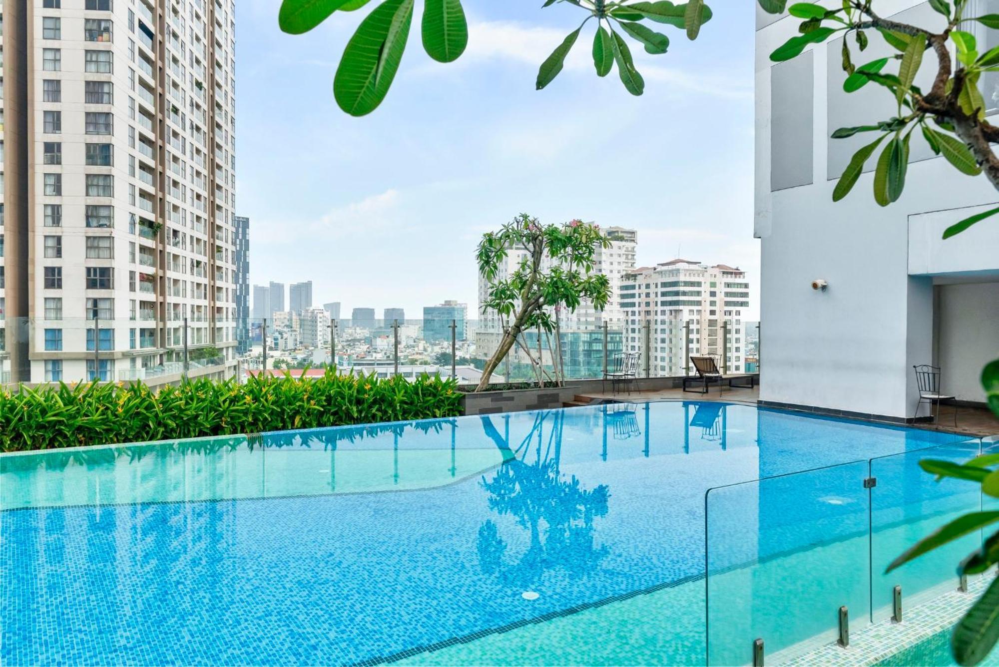 Saigon Apartments - Free City Walk Experience, Amazing Infinity Pool & Free 4G Sim Card For 3 Nights Hô Chi Minh-Ville Extérieur photo